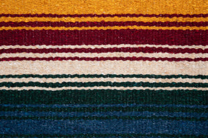 Compadre Thick Mexican Blanket Close-up