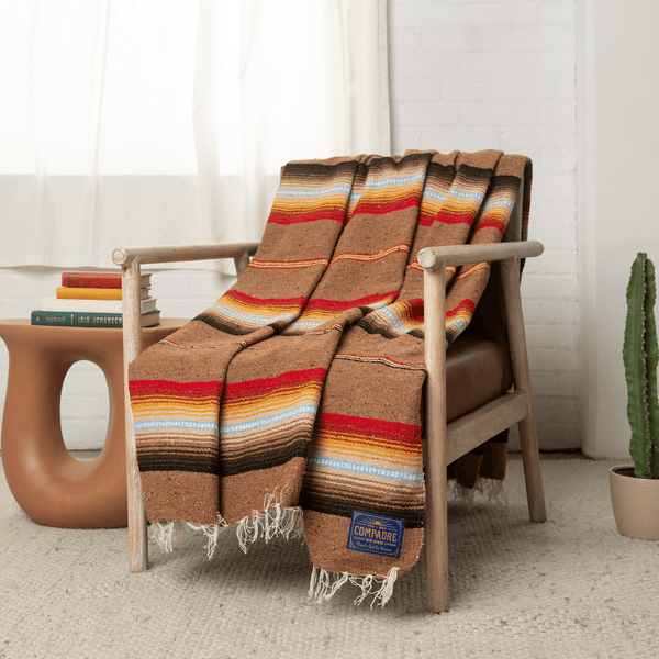 Authentic Woven Mexican Blankets - Compadre