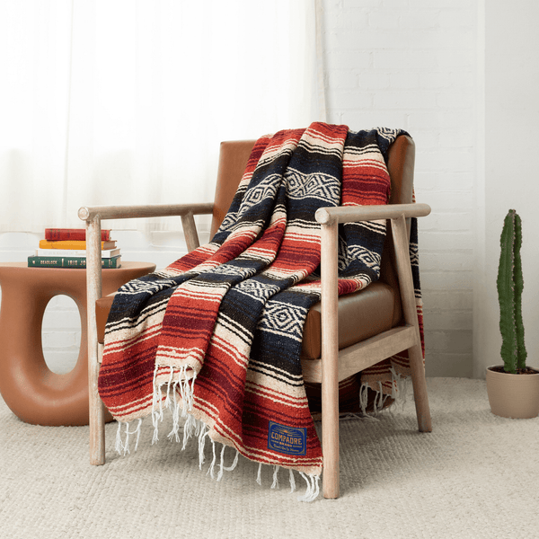 Woven Mexican Blanket - Compadre