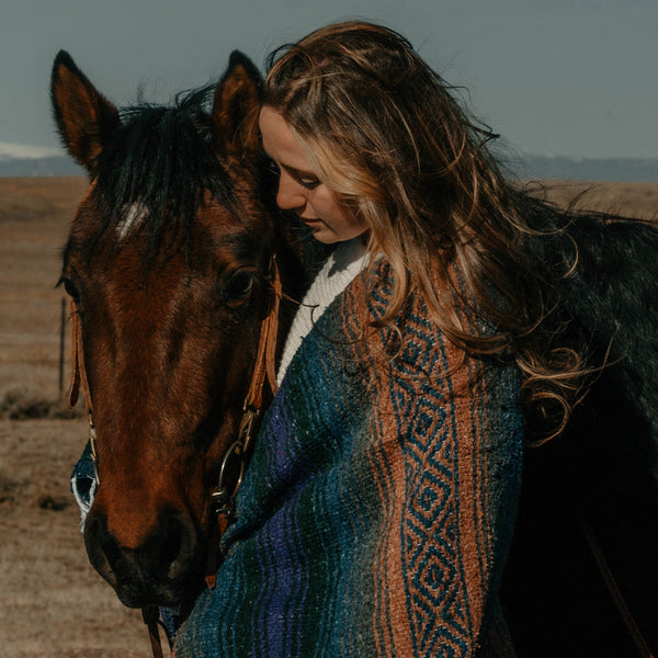 Woven Mexican Blanket - Compadre
