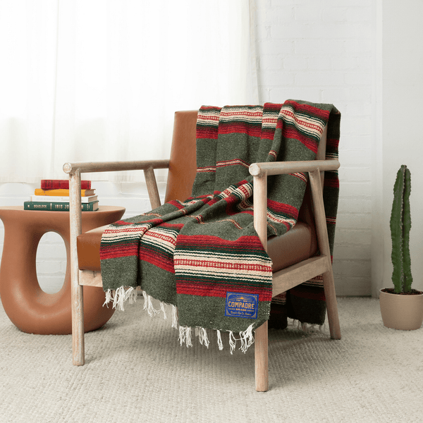 Woven Mexican Blanket - Compadre