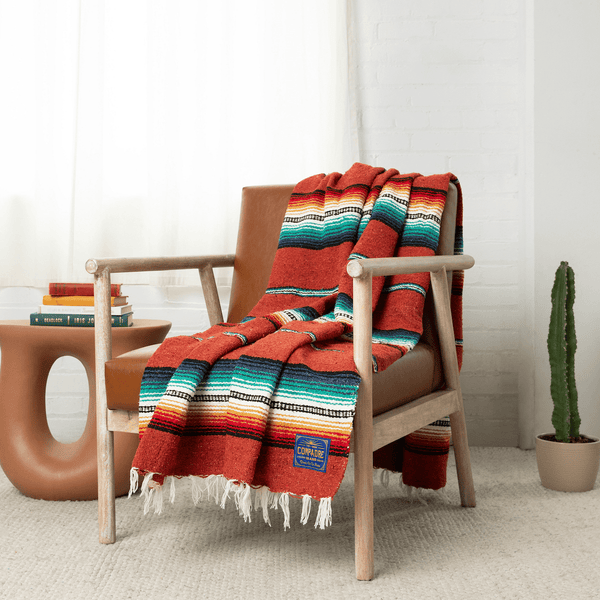 Woven Mexican Blanket - Compadre
