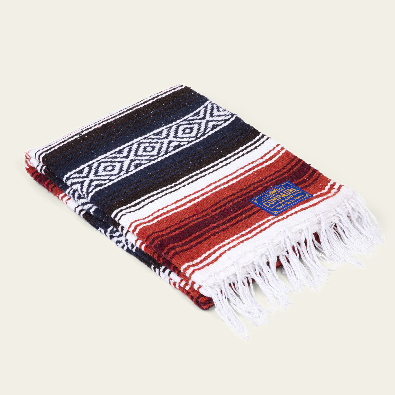 Thick Mexican Blanket - Old Sol Pattern