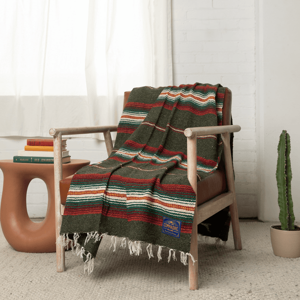 Authentic Woven Mexican Blankets - Compadre