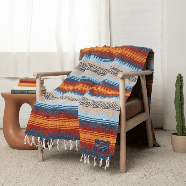 Authentic Woven Mexican Blankets - Compadre