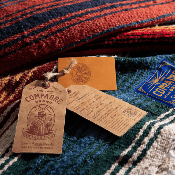 Woven Mexican Blanket - Compadre