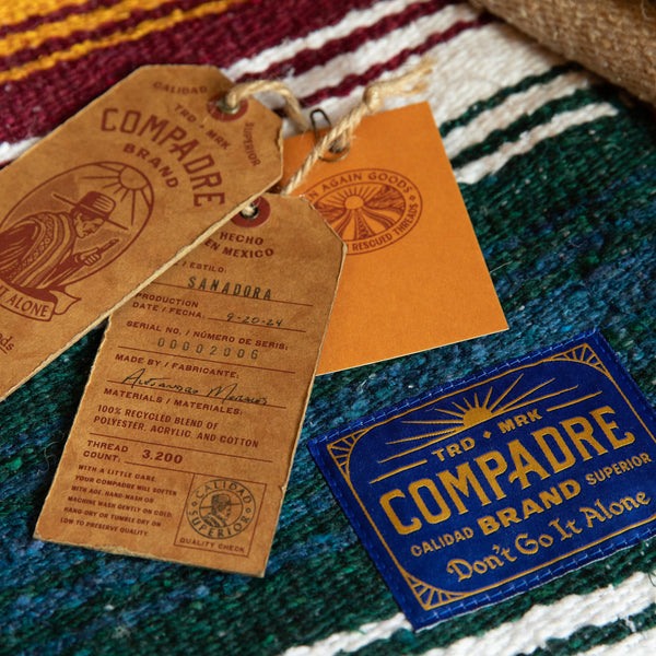 Woven Mexican Blanket - Compadre